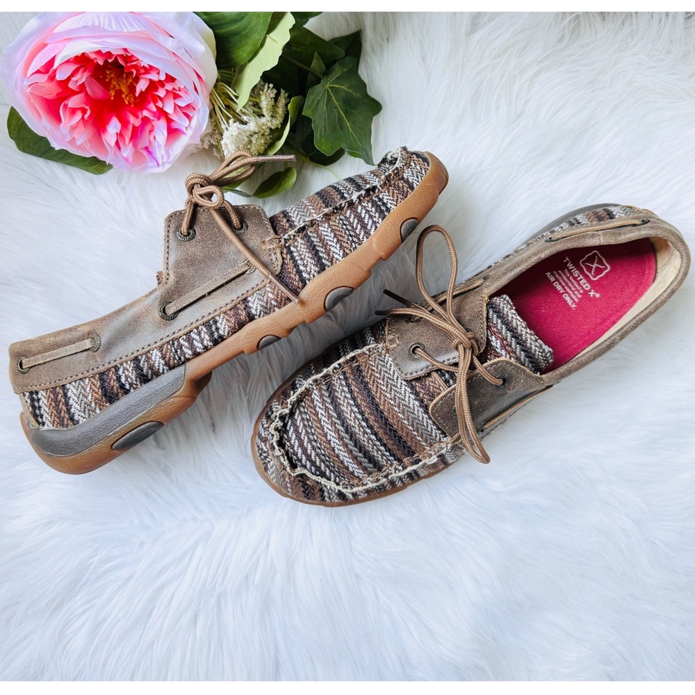 Twisted X Driving Leather Moccasins